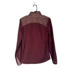 Mountain Hardwear Maroon Zipper Cowl Neck Pullover Sweatshirt Women Sz S Photo 1
