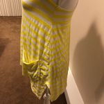 Ella Moss  Yellow & White Striped Tank Top Photo 3