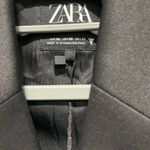 ZARA  Thick Fitted Black Blazer Photo 4