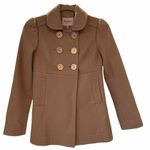 Juicy Couture Camel Peacoat, Sz XS Photo 1