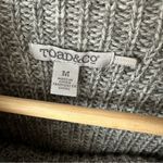 Toad & Co  Knit Wool Sweater Sleeveless Mock Neck Tunic / Mini Dress Size M Photo 1