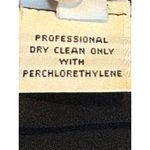 Vintage Adele Simpson Black V Neck Long Sleeve Bow Rhinestone Midi Dress Size 10 Photo 9