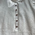 Free People  FP Beach‎ Natalie Pull Over Poncho Gray Size M/L Photo 4