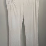 SKIMS  XL Heart Flare Cotton Jersey Leggings White Coquette Low Rise Minimal Photo 0