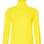 The Kooples  EUC Yellow Turtleneck Sweater Size 0 Small 100% Merino Wool Photo 1