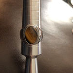 VINTAGE Tigers Eye Sterling Silver Cabochon Ring Photo 4