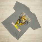 Goodie Two Sleeves Distressed Def Leppard by goodie 2 sleeves Grey holey short sleeve t shirt small Photo 1