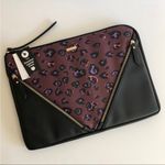 Cotton On New leopard print laptop bag purple 15 inch Photo 0