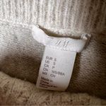 H&M Cream Cable Knit Cowl Neck Sweater Photo 5