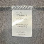 Lovers + Friends  Gabbie Mini Dress Women's Small Black Skater Off Shoulder NWT Photo 7