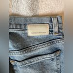 Current/Elliott Current/Elliot Soulmate High Rise Slim Straight Leg Jeans Light Wash - Size 25 Photo 5