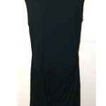 New Womens NWT PrAna L Black Dress Foundation Tie Soft Cap Sleeves Tencel Modal Size L Photo 3