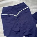 Navy Blue Women's Leggings Size M Photo 5