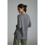 Anthropologie Pilcro Imogen Gray Pullover Sweatshirt XS Photo 1