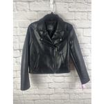 Levi's  NWT Women's Faux Leather Aviator Moto Asymmetrical Zip Jacket Size Small Photo 10