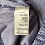 Pilcro Anthropologie  Velveteen Short Sleeve Mock Neck Blue Velvet Top Size S Photo 7