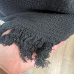 VICI  Black Crossback Top Size Small Fringe Trim Boho Casual Boat Neck Photo 1