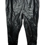 Lovers + Friends  Black‎ Vegan Leather Pants nwt Photo 0