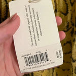 frame denim NWT FRAME Snakeskin Billow Blouse Photo 6