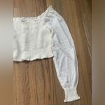 Aerie NWT  long sleeve white shirt medium Photo 3
