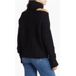 Paige Lorilee Cold Shoulder Turtleneck Wool Blend Sweater, Size L New w/Tag Photo 6