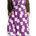 Her Universe Disney The Nightmare Before Christmas Playing Cards Allover Print Slip Dress Photo 0