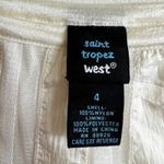 Saint Tropez West  White Tulle Skirt Bride Elegant Balletcore Retro Sz 4 Photo 2