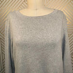 COS  Gray Layered Back‎ Pullover Sweater Photo 3