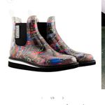 Roma Ava Art22 Women's Rain Boots by artist Laurence Gartel size 10 Multicolor Photo 2