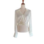 Urban Revivo Twist Front Overhead Blouse Size M Photo 8