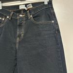 Calvin Klein NWOT Y2k Jeans Sz:4 Easy Fit High Rise Mom Black Denim Straight Leg Photo 9