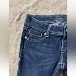 Miss Me Women's Low Rise Jegging Dark Wash Distressed Jeans Size 27 Photo 6