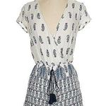 Bleuh Ciel Paisley Blue Romper Photo 0