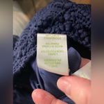 Lilly Pulitzer Scalloped Shell Lace romper. Navy blue. Size medium Photo 4