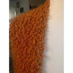 Debut  oversized cardigan orange soft fuzzy size m/l Photo 1