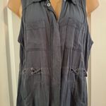 Maurice's XL Women's Sleeveless Gray Vest Photo 6