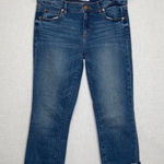 Loft  | Medium Wash‎ Modern Kick Crop Jeans 26 / 2 Photo 0