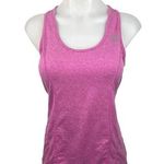 Reebok  Pink Scoop Neck Racerback Running Athletic Workout Tank Top Size S Photo 0