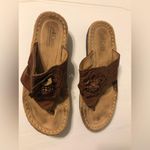 Cliffs Carnation comfort brown slip on sandals women size 9M Photo 5