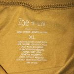 Zoe & Liv "BE KIND BE BRIGHT BE YOU" LONG SLEEVE GOLD TOP SIZE XL Photo 3