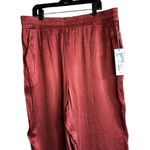 Soft Surroundings  Lumi pants wide leg pull on pink crepe size large NEW Photo 8