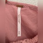 Free People  Be Your Baby Lace Mini Dress
Pink Size Medium Photo 5