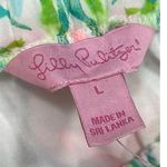 Lilly Pulitzer SKU 7935 Multicolor Off Shoulder Floral Dress Size L Photo 9
