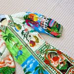 NWOT ALEMAIS Paradiso Linen Mini Shirtdress Size 6 Missing belt Photo 9