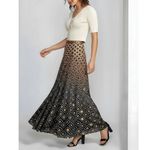 Anthropologie GEISHA DESIGNS x  Hybrid Diamond Maxi Skirt, Multicolor, Small Photo 2