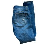 Wax Jean Womens  Disttessed Butt I Love You Skinny Jeans - Sz 7 Photo 1