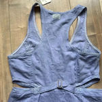 Levi's NWT Levi’s Rydon Cutout Romper Cotton/Hemp, Size Large in Dusty Persian Photo 12