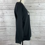Levi's  Womens 2X-Large Sweatshirt Stretch Long Sleeve Black w/ White Logo New Photo 3