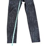 Patagonia  Women's Centered Tights Blue Gray‎ Geometric Yoga Pants Hiking Size S Photo 7