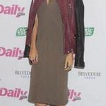 IRO Anabela Lamb Leather Bordeaux Jacket Zip Up SEE MEASUREMENTS FOR SIZING Photo 11